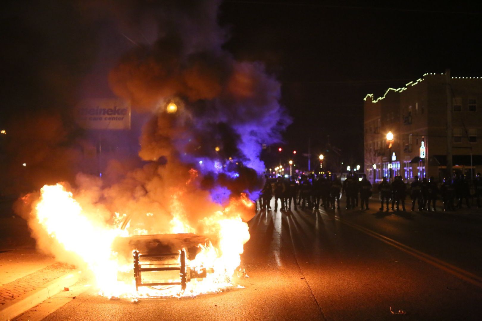 Protests in Ferguson